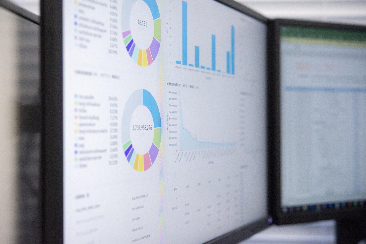 Illustration Ai Analysing Dashboard And Trend Graphs