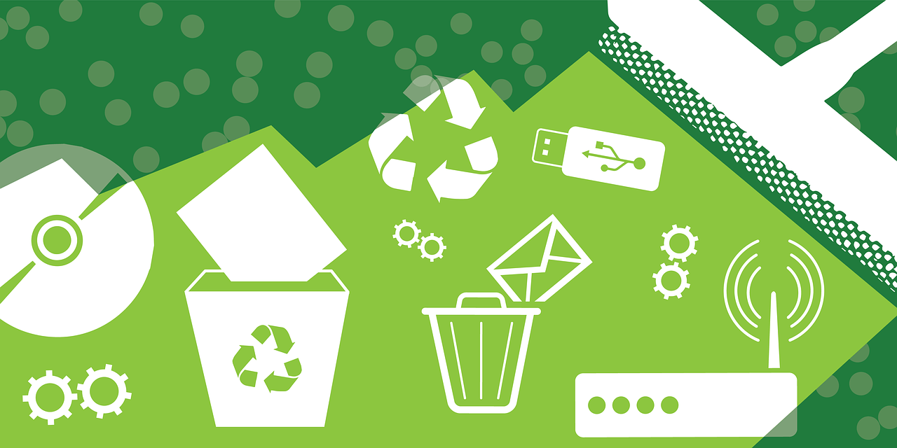 E-Waste Recycling Illustration