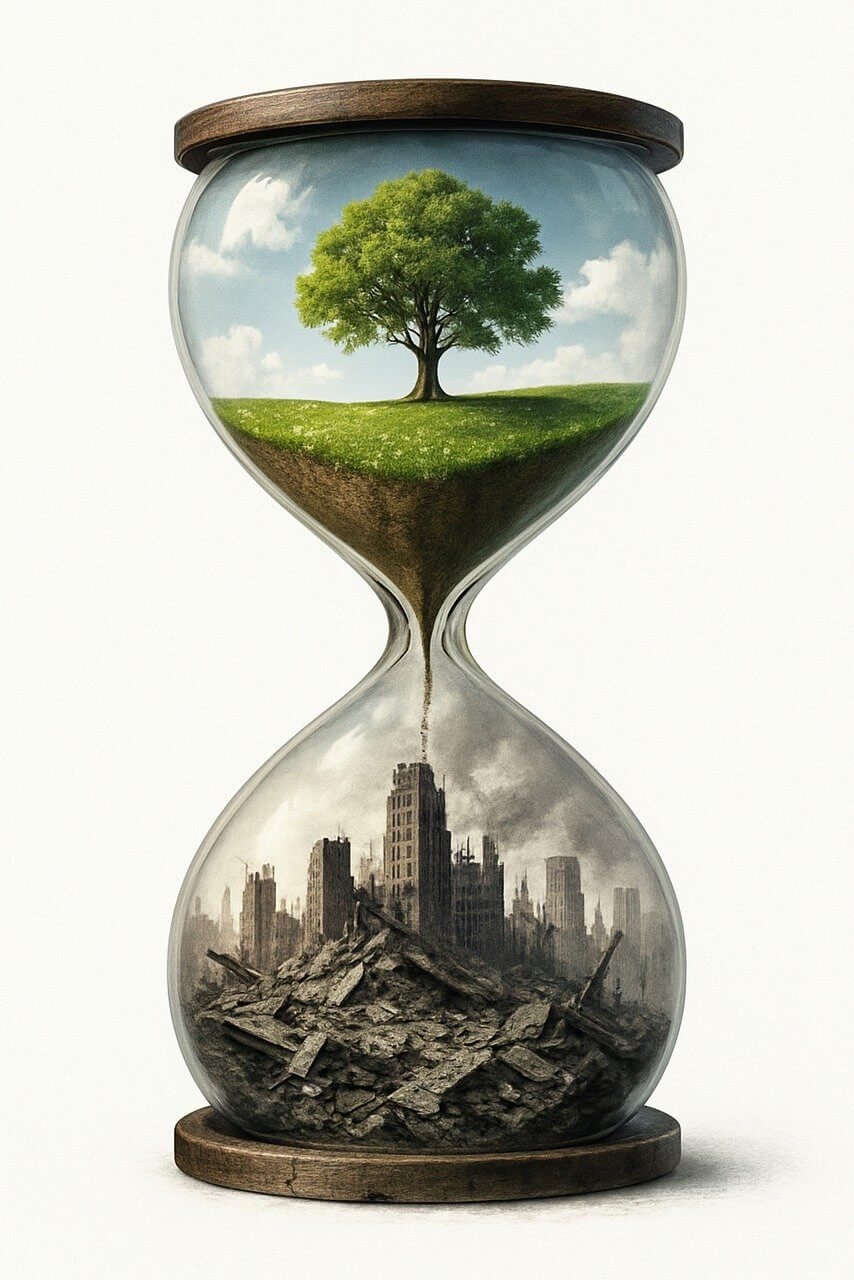 Illustration Showing Greenhouse Effect