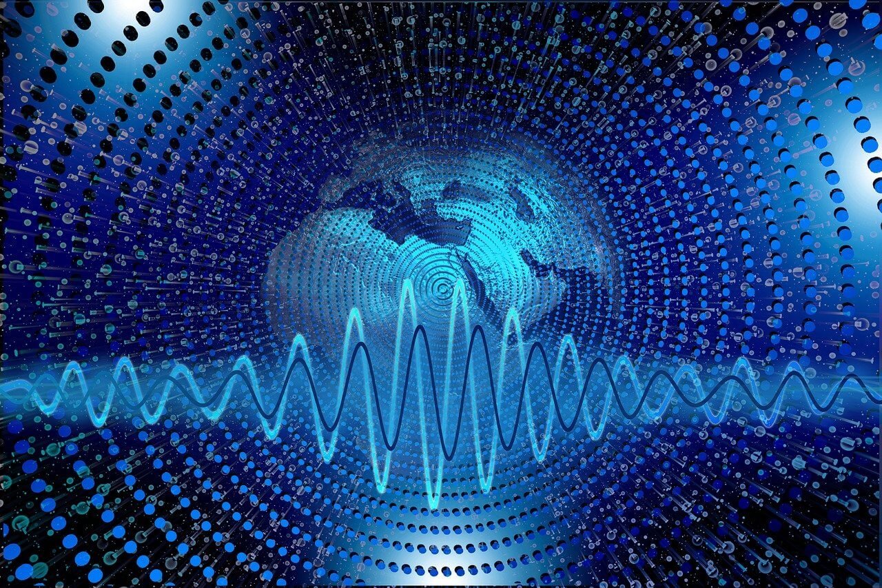Visual Diagram of Seismic Waves Traversing Earth Core